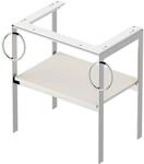 Duravit White Tulip Waschtisch-Konsole WT4546B3939 68,4 x 45 cm, Nordic Wei&szlig;