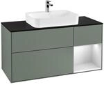 Villeroy und Boch Finion Waschtischunterschrank F422MTGM 120cm, Abdeckplatte...
