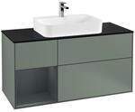 Villeroy und Boch Finion Waschtischunterschrank F412HGGM 120cm, Abdeckplatte...