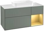 Villeroy und Boch Finion Waschtischunterschrank F301HFGM 120cm, Abdeckplatte...