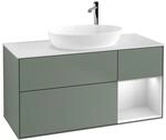 Villeroy und Boch Finion Waschtischunterschrank F951MTGM 120cm, Abdeckplatte...