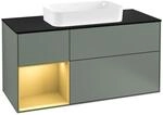 Villeroy und Boch Finion Waschtischunterschrank F292HFGM 120cm, Abdeckplatte...