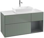Villeroy und Boch Finion Waschtischunterschrank F831HGGM 120cm, Abdeckplatte...
