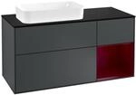Villeroy und Boch Finion Waschtischunterschrank F282HBHG 120cm, Abdeckplatte...