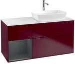 Villeroy und Boch Finion Waschtischunterschrank F801HGHB 120cm, Abdeckplatte...