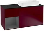 Villeroy und Boch Finion Waschtischunterschrank F272GKHB 120cm, Abdeckplatte...