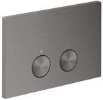 hansgrohe AXOR FlushPlate Dr&uuml;ckerplatte 42531340 f&uuml;r 2-Mengen-Sp&uuml;lung, Metall,