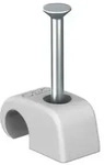 OBO Haft-Clip m.Nagel 2228440 lichtgrau, 202635LGRSP 2x35mm