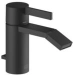 Dornbracht IMO Bidetarmatur 33600671-33 mit Ablaufgarnitur, Schwarz matt