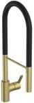 Ideal Standard Gusto K&uuml;chenarmatur BD421A2 brushed gold, mit 2-Funktionshandbrause