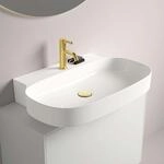 Ideal Standard Linda-X Waschtisch T4991MA 1 Hahnloch, ohne &Uuml;berlauf, geschliffen,