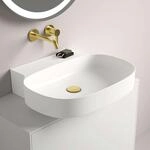 Ideal Standard Linda-X Waschtisch T4990MA ohne Hahnloch, ohne &Uuml;berlauf, geschliffen,