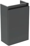 Ideal Standard Eurovit Plus M&ouml;bel-Handwaschbecken-Paket R0579TI Grau gl&auml;nzend