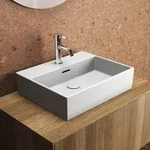Ideal Standard Extra Aufsatz-Waschtisch T3741V1 eckig, 50x40x15 cm, 1 Hahnloch, mit