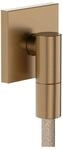 hansgrohe AXOR Wandanschluss 36738140 eckig G1/2" Brushed Bronze
