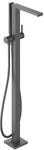 hansgrohe Tecturis E Einhebel-Wannenmischer 73445340 bodenstehend, brushed black