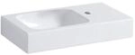 Geberit iCon Handwaschbecken 124053000 53x31cm, Ablagefl&auml;che rechts, mit Hahnloch,