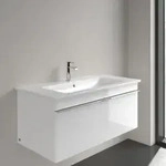 Villeroy & Boch Venticello Waschtisch 4104AL01 100x50 cm, wei&szlig;, mit Hahnloch, mit