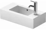Duravit Handwaschbecken Vero 50 x 25 cm 0703500000 weiss, 2 Hahnl&ouml;cher vorgestochen