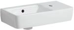 Geberit Waschtisch Renova Compact 276250000 weiss, 50x25cm, Ablagefl&auml;che und