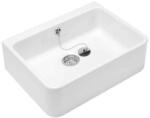 Villeroy & Boch Sp&uuml;lbecken O.Novo 63220001 59,5 x 20 x 50 cm, mit &Uuml;berlauf, weiss