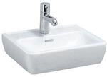 LAUFEN Pro A Handwaschbecken 8119510001041 45x34cm, mit &Uuml;berlauf, 1 Hahnloch, wei&szlig;