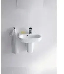 Duravit D-Code Handwaschbecken 0705450000 45 x 34 cm, mit &Uuml;berlauf, Wei&szlig;...