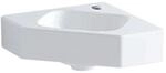 Geberit iCon Eck-Handwaschbecken 124729600 46x33cm, mit Hahnloch, ohne &Uuml;berlauf,