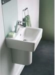 Ideal Standard Connect Cube Waschtisch E7736MA mit Hahnloch und &Uuml;berlauf, 70 x 46