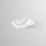 Alape AB.R585.1 Aufsatzwaschtisch 3205000000 58,5 x 34,7 cm, weiss, ohne Hahnloch,