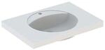 Geberit Preciosa Waschtisch 124283000 80 x 55 cm, weiss, mit Hahnloch, ohne &Uuml;berlauf