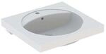 Geberit Preciosa Waschtisch 253200600 weiss mit KeraTect, mit Hahnloch und...