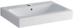 Geberit iCon Aufsatz Waschtisch 124560600 60x48,5cm, wei&szlig; KeraTect, mit Hahnloch