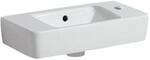 Geberit Waschtisch Renova Compact 276150600 weiss, KeraTect, 50 x 25 cm, mit...