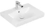 Villeroy & Boch Waschtisch Subway 2.0 71136GR1 60 x 47 cm, weiss Ceramicplus, mit