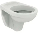 Ideal Standard Eurovit Wandtiefsp&uuml;lklosett V390601 weiss, ohne Sitz, Abgang