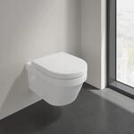 Villeroy & Boch Architectura Wand WC 5684R001 Tiefsp&uuml;ler, wei&szlig;, Abgang waagerecht,