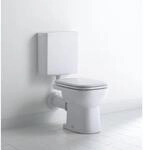 Duravit D-Code Stand WC 2108090000 Abgang waagrecht, Wei&szlig; Hochglanz