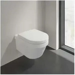 Villeroy & Boch Architectura Wand WC-Set 5684HRR1 Wei&szlig; Alpin CeramicPlus,