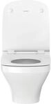 Duravit DuraStyle Wand WC Tiefsp&uuml;ler 25380900001 sp&uuml;lrandlos, weiss, wondergliss