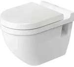 Duravit Starck 3 Wand Tiefsp&uuml;l WC 2215090000 Comfort WC, weiss, Sitzh&ouml;he + 5 cm