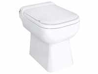 SFA Stand-WC SaniCompact Luxe 0004 weiss, mit Anschlussmöglichkeit für Waschtisch