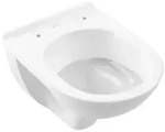Villeroy & Boch O.Novo Compact Wand WC 56881001 Tiefsp&uuml;ler, weiss, 36 x 49 cm,