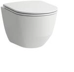 LAUFEN Pro Wand-Tiefsp&uuml;l-WC H8209650000001 wei&szlig;, sp&uuml;lrandlos, Ausladung 49cm