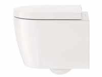 Duravit ME by Starck Wand WC Compact 25300900001 weiss, Rimless, Compact,...