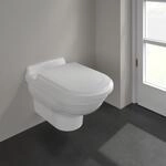 Villeroy&Boch Wandtiefsp&uuml;lklosett Hommage 6661B0R1 weiss mit Ceramicplus, Abgang