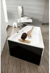 Hoesch Thasos Badewanne 3747.010 linke Ausf&uuml;hrung, 175 x 110 cm, weiss
