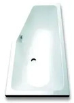 Hoesch Combi Badewanne 5591.010 160x70cm, wei&szlig;, Ausf&uuml;hrung rechts