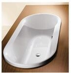 Hoesch Spectra Oval Badewanne 6482.010 wei&szlig;, 180x90cm