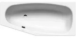 Kaldewei Einbauwanne Mini links 836 157 x 70/47,5 x 43 cm, weiss Perl-Effekt